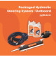 Packaged Outboard Side Mount Hydraulic Steering Kit for engines up to 300 Hp - SH-300 -  Multiflex